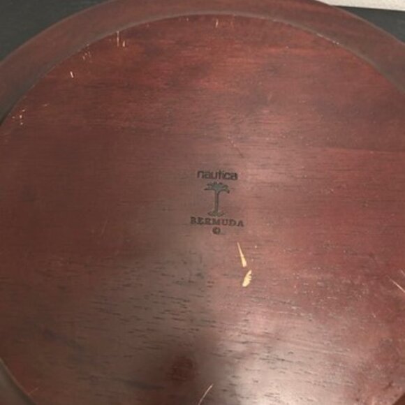 Nautica Bermuda Wooden Plate Chargers - Picture 6 of 11